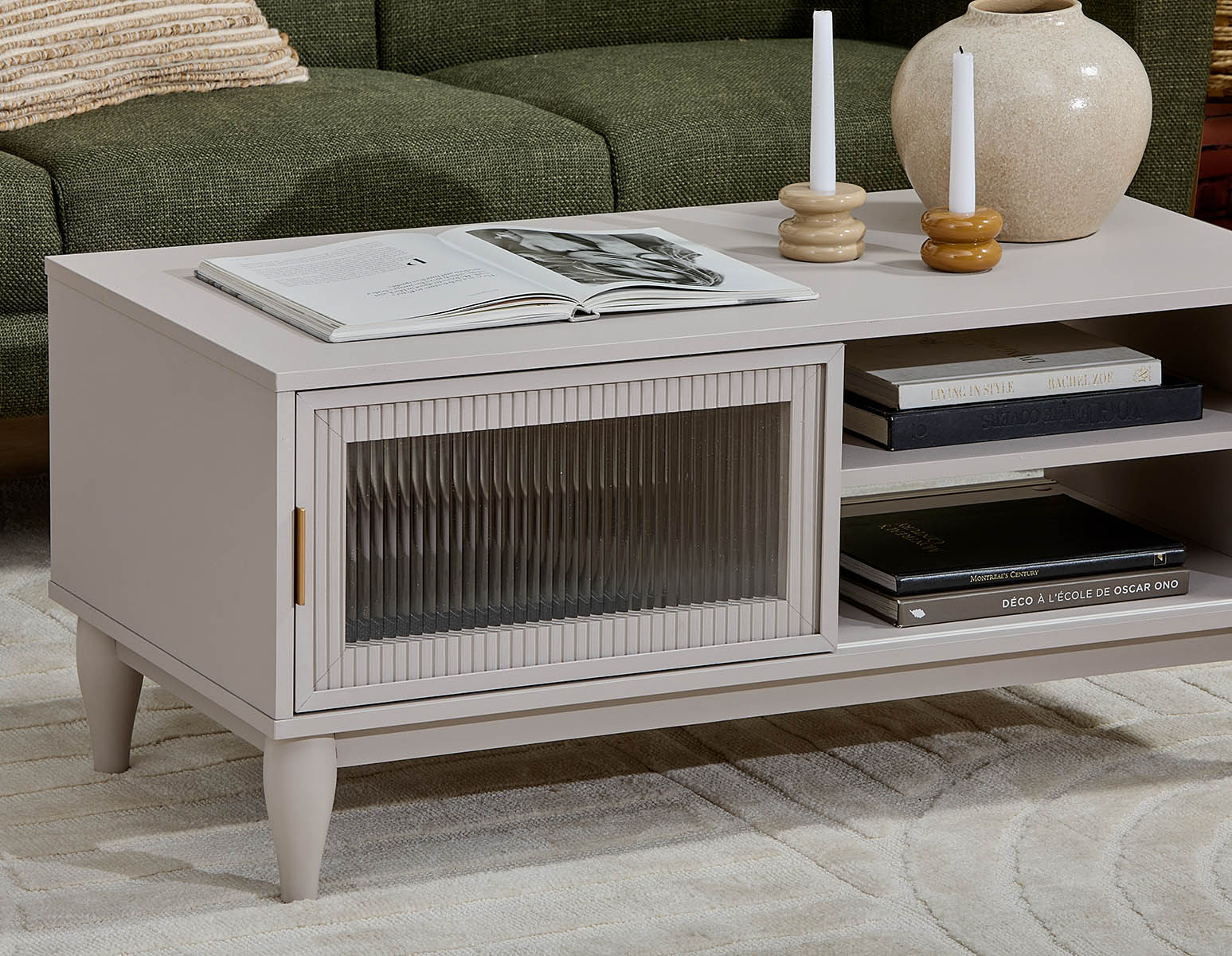 ALLESSIO — Modern contemporary coffee table with storage (00-88-74-93) - Image 13