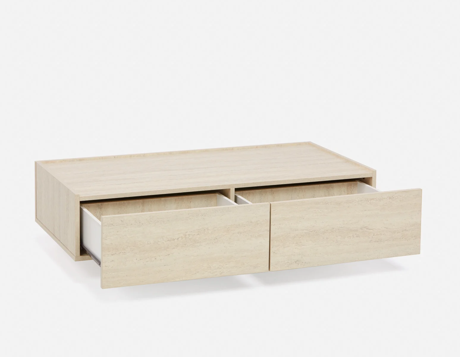 TRAVINE — Coffee table with storage 118 cm - Image 8