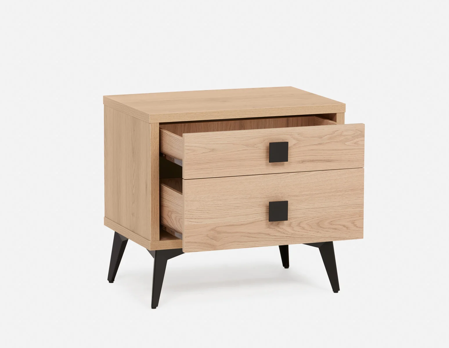 KIERA — Mid-century modern bedside table (85-01-04-04) - Image 2