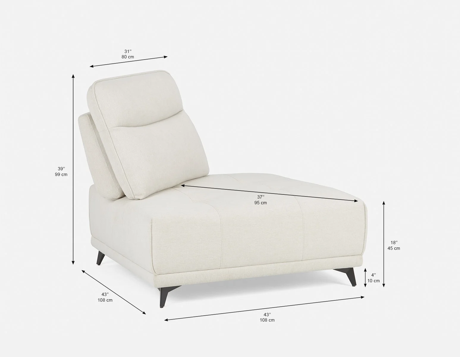 SIMON — Corner seat with adjustable backrest (61-42-44-95) - Image 9