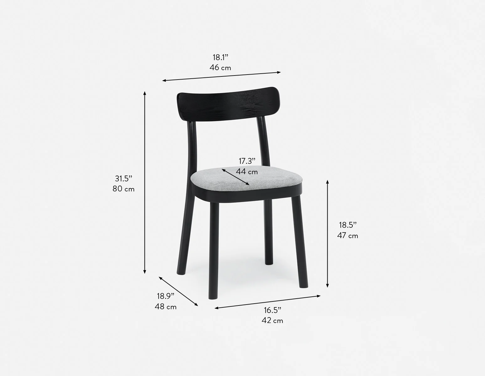 AMELIE — Modern dining chair (19-11-92-20) - Image 11