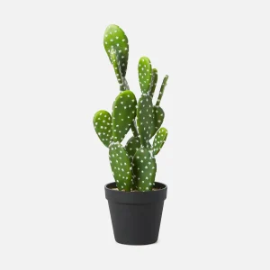 OPUNTIA — Artificial potted cactus 41 cm