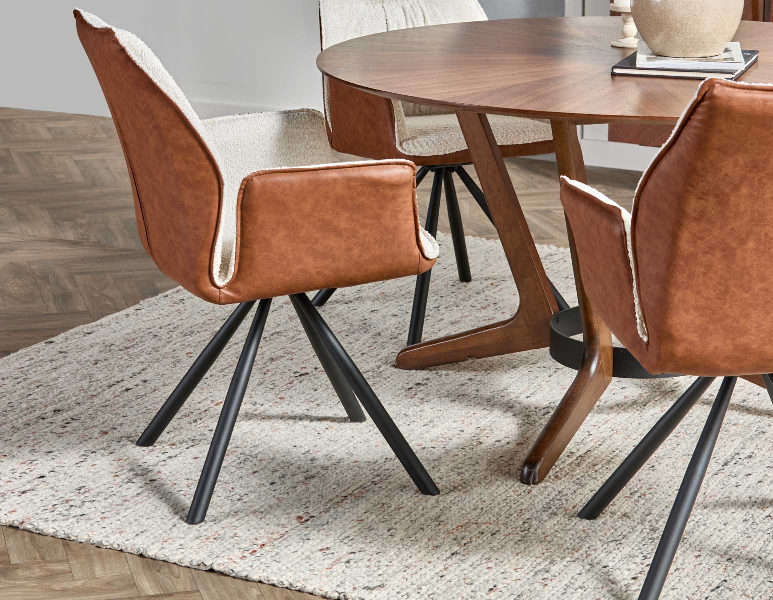 BYRON — Swivel dining armchair (50-85-82-46) - Image 14