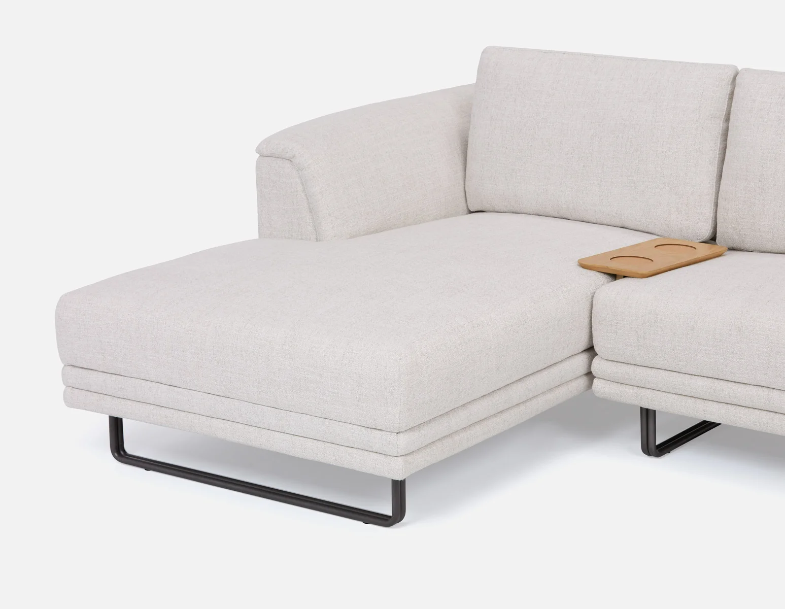 DIEGO — Modern contemporary sectional-sofa with tray (46-13-25-93-F) - Image 9