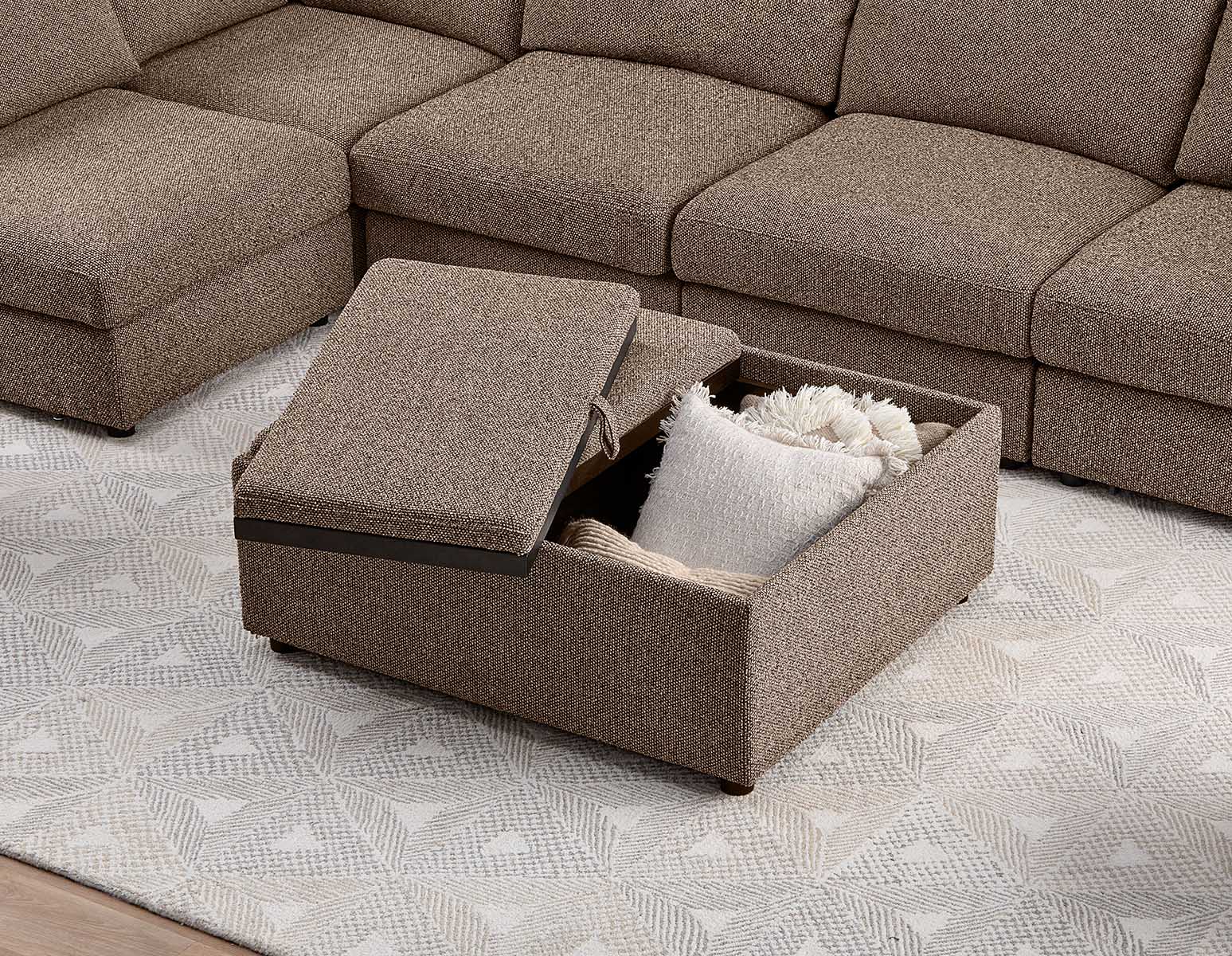 OLISA — Contemporary coffee table ottoman (70-56-70-52) - Image 16