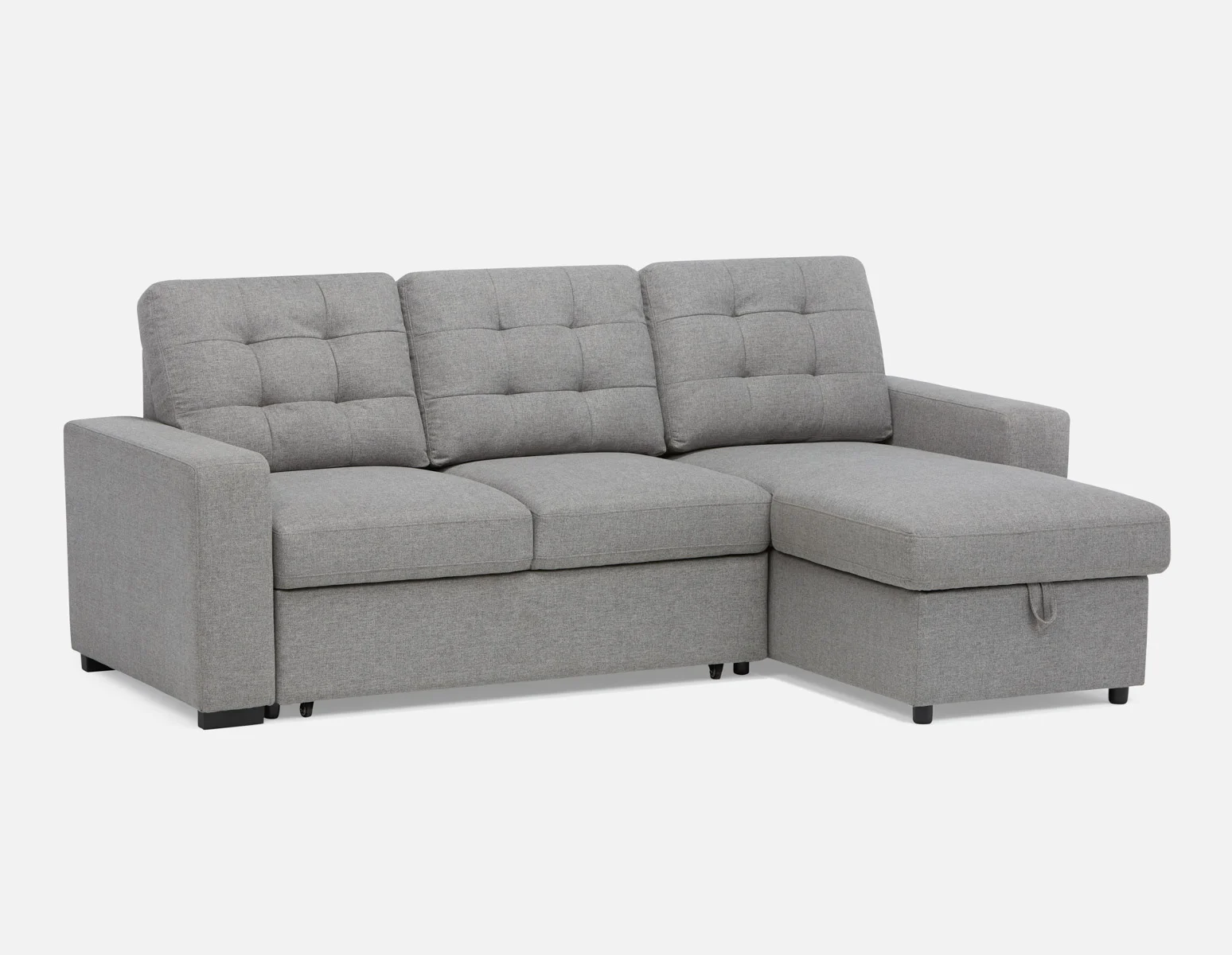 MARNIE — Contemporary interchangeable sectional sofa-bed with storage (73-29-20-30)