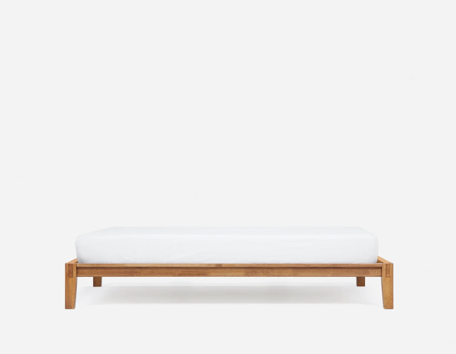 BENA — Mid-century modern double size bed frame (75-07-07-97) - Image 11