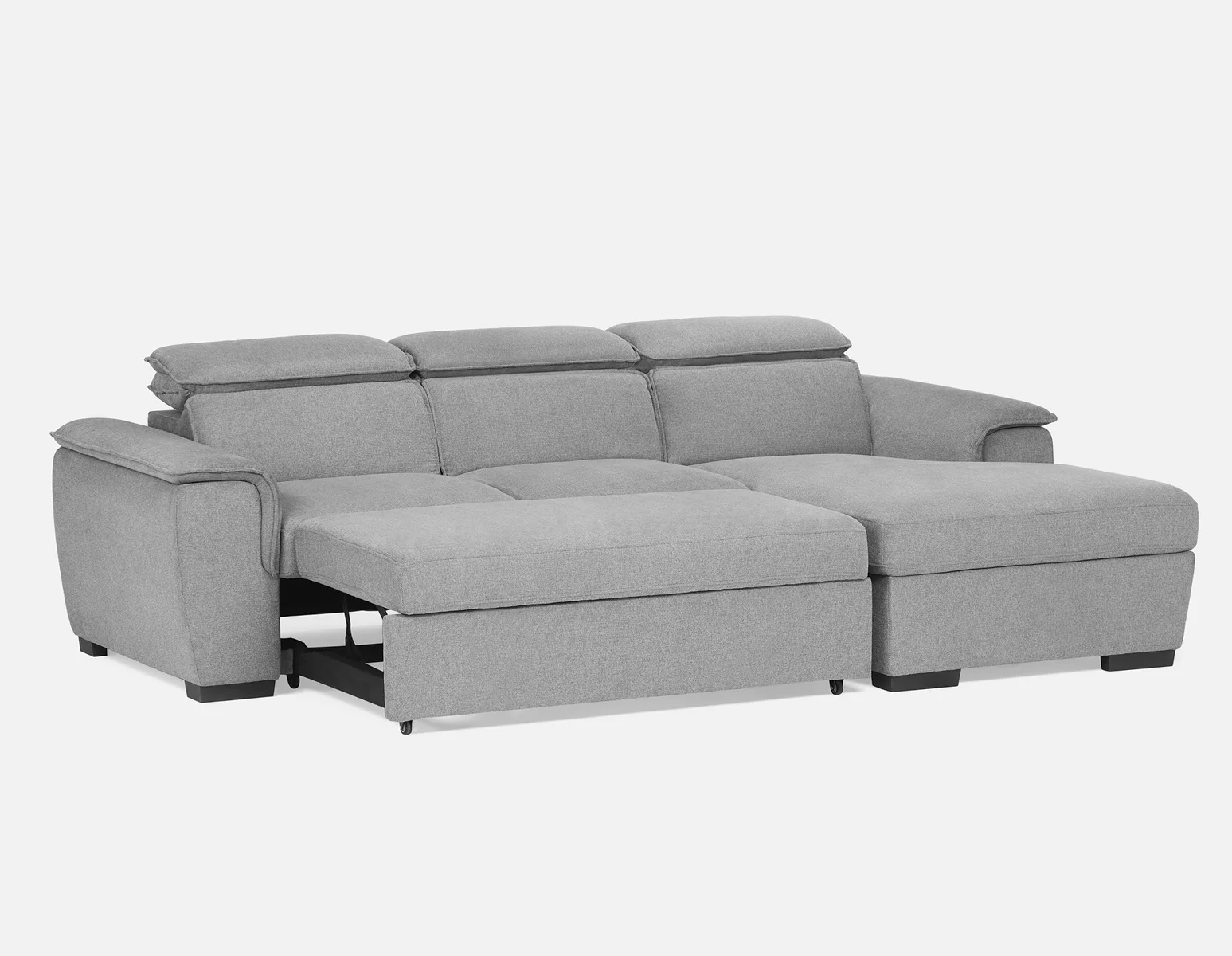 ODETTE — Contemporary right-facing sectional sofa-bed with storage (85-58-17-30) - Image 8