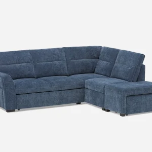 MINNESOTA — Right-facing sectional sofa-bed with storage (05-26-28-60)