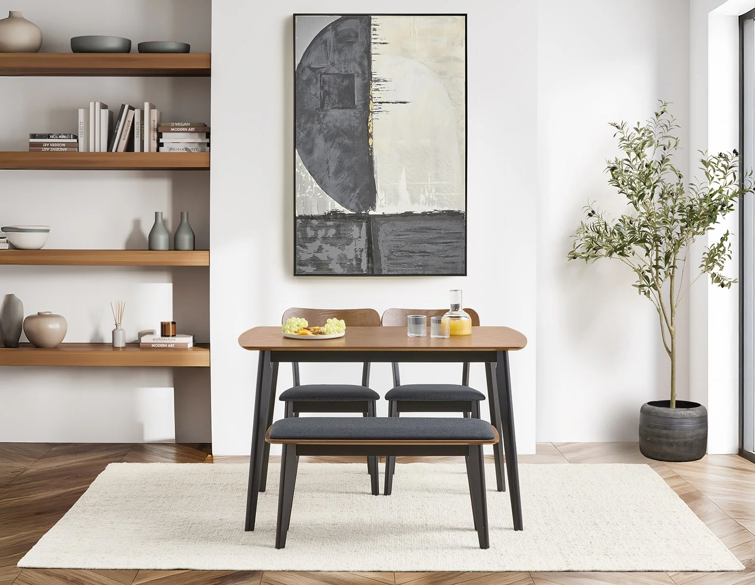 TROPEA — Modern contemporary 4-piece dining set - Image 13