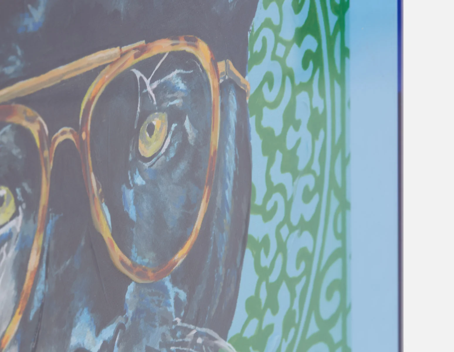 GOLDIE II — Acrylic shadow box art 45 x 60 cm - Image 5