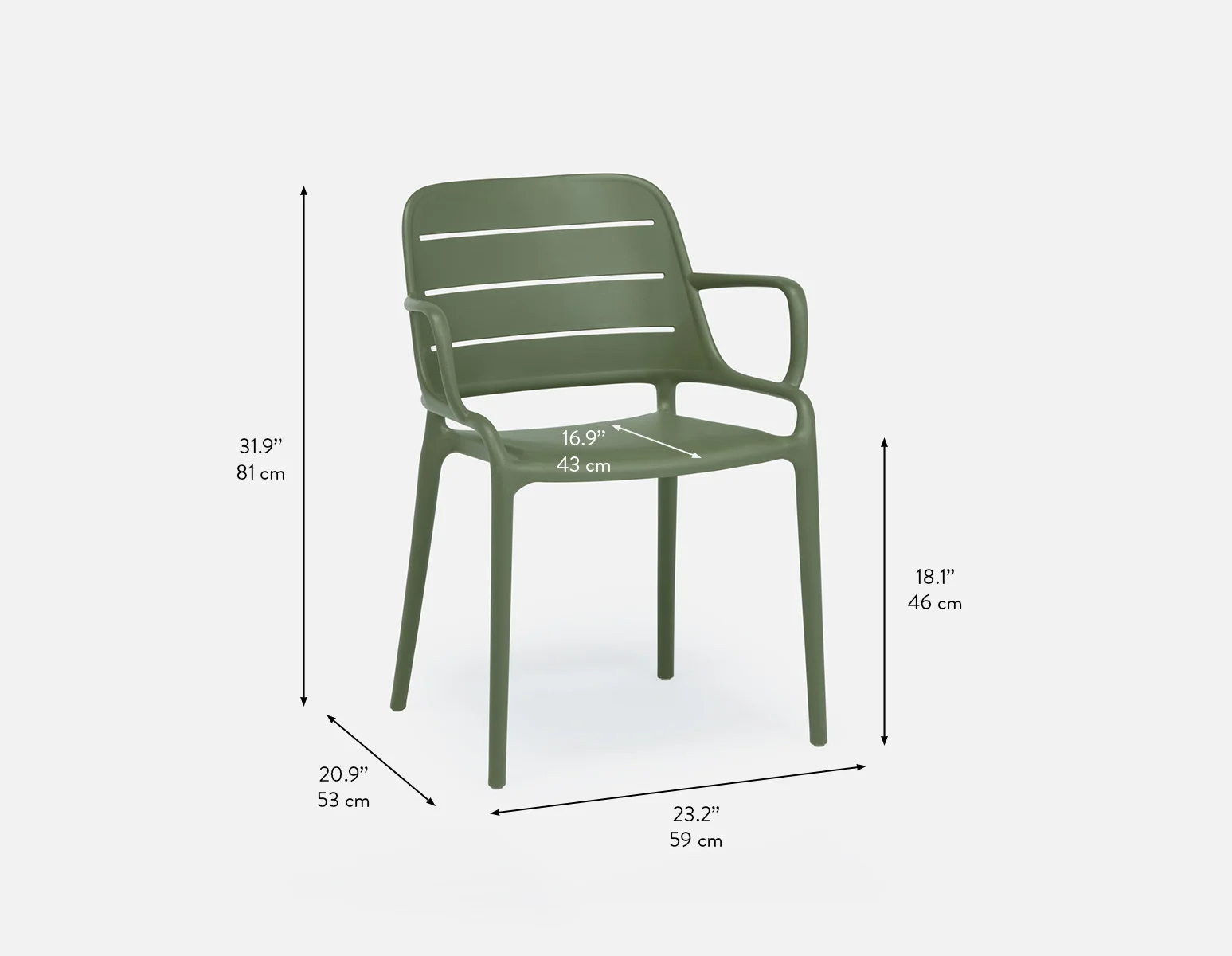 RUDY — Indoor/outdoor dining chair - Image 9