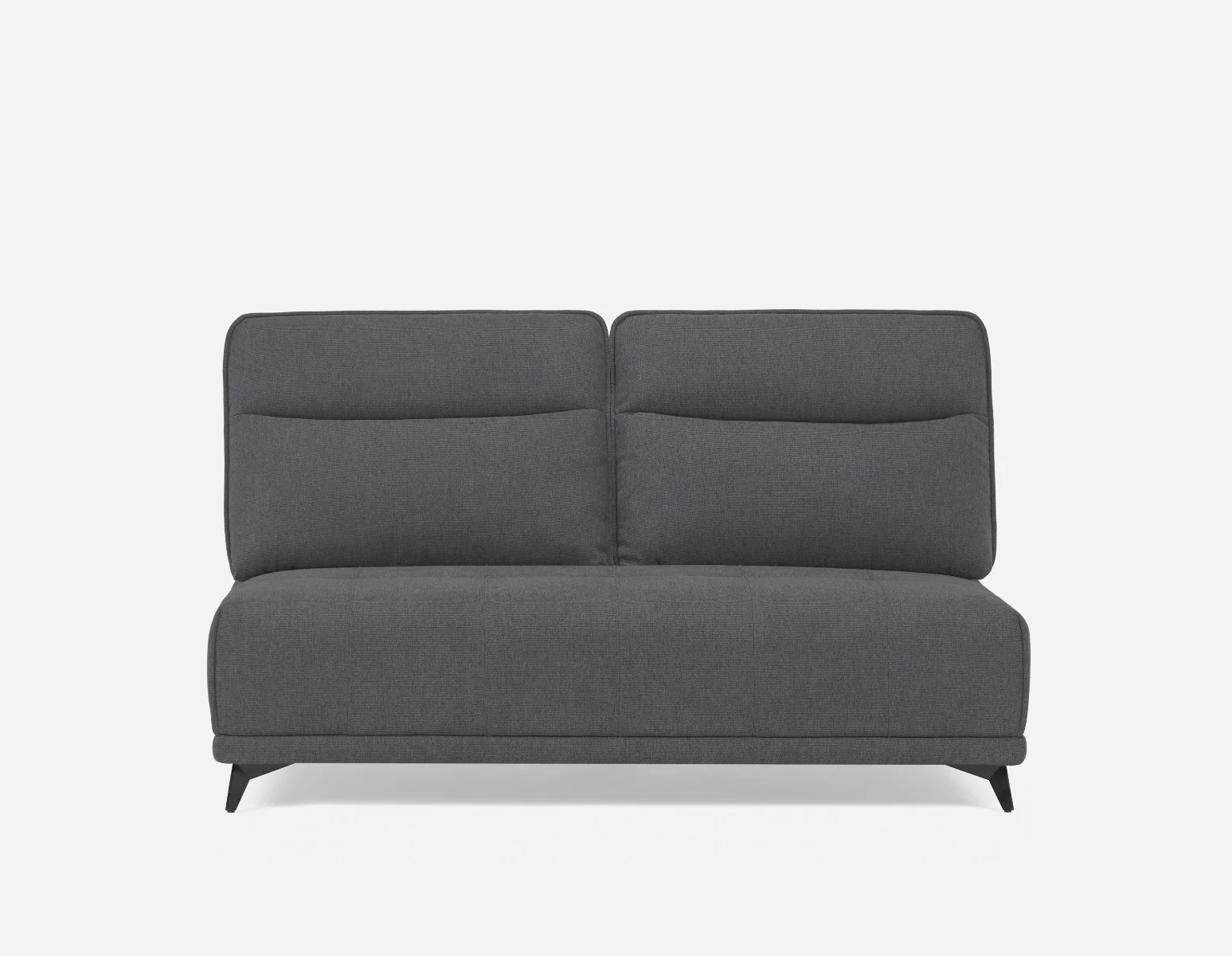 SIMON — Modern contemporary armless loveseat with adjustable backrest (75-79-85-30) - Image 10