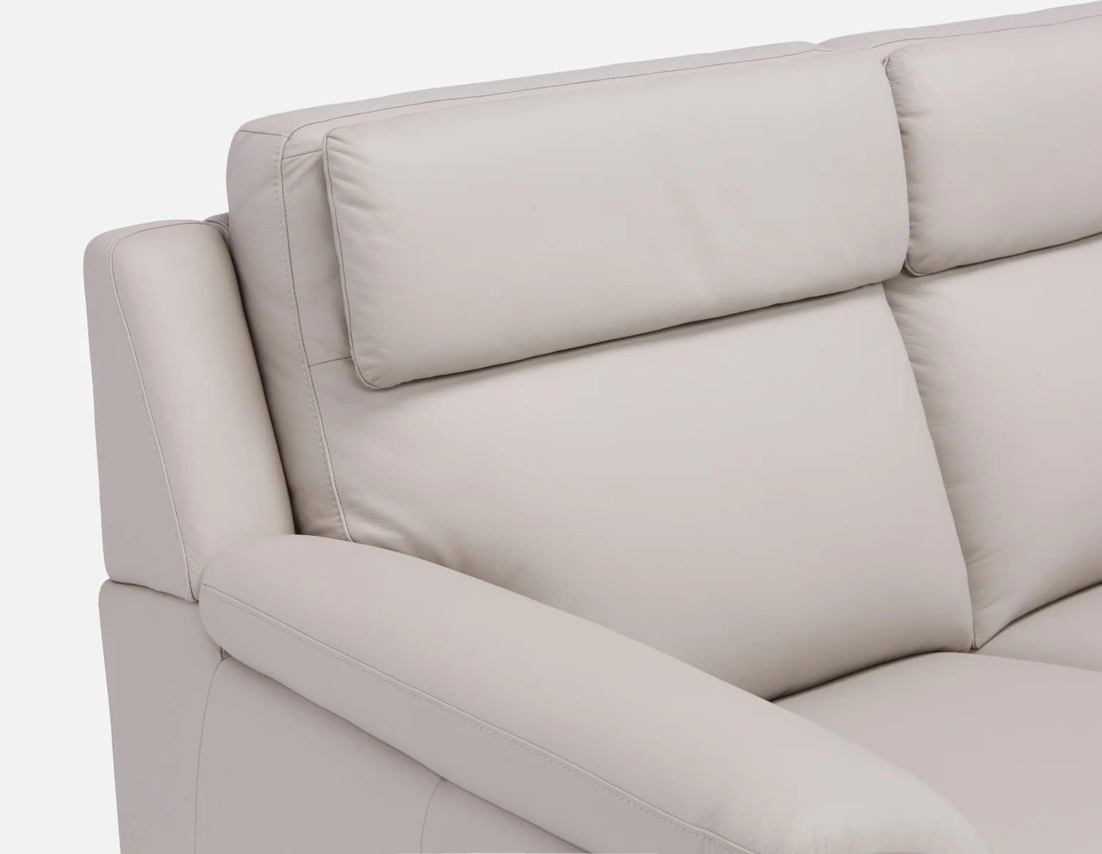 GIRONA — 100% leather power reclining right-facing sectional sofa - Image 5