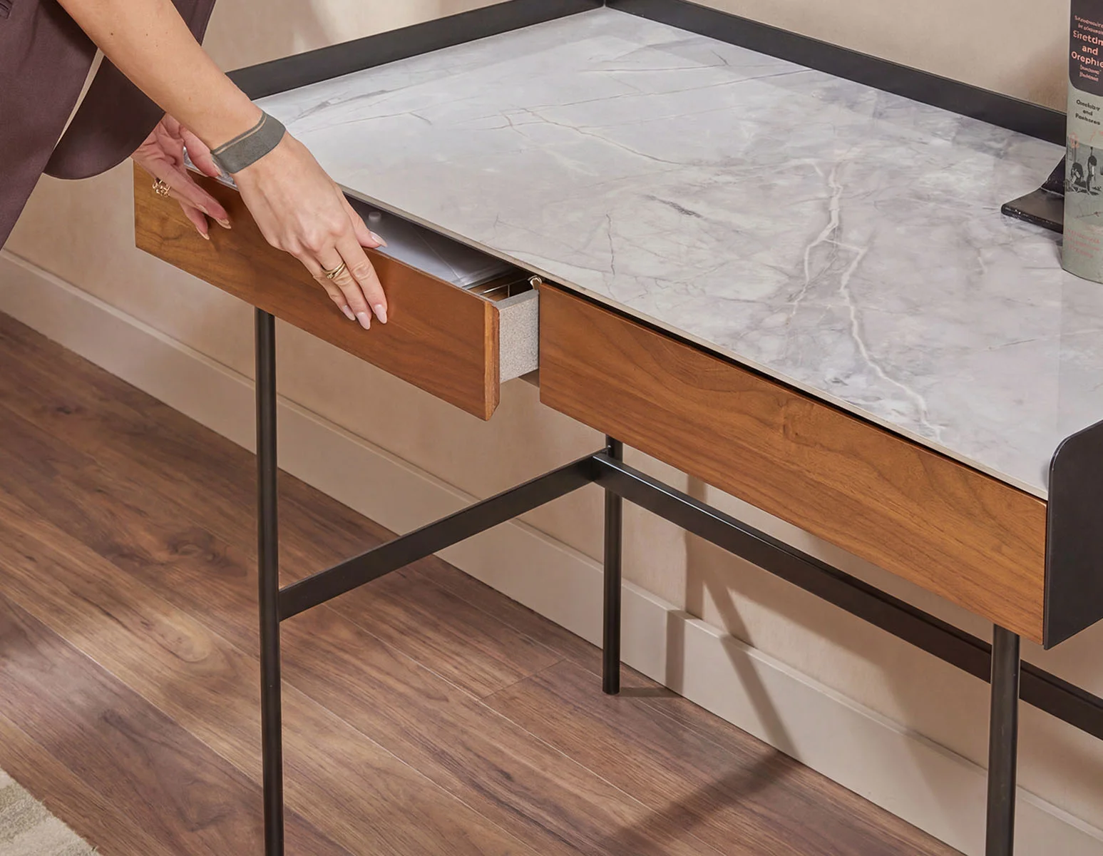 MARTIN — Desk with ceramic top (width: 100 cm) - Image 13