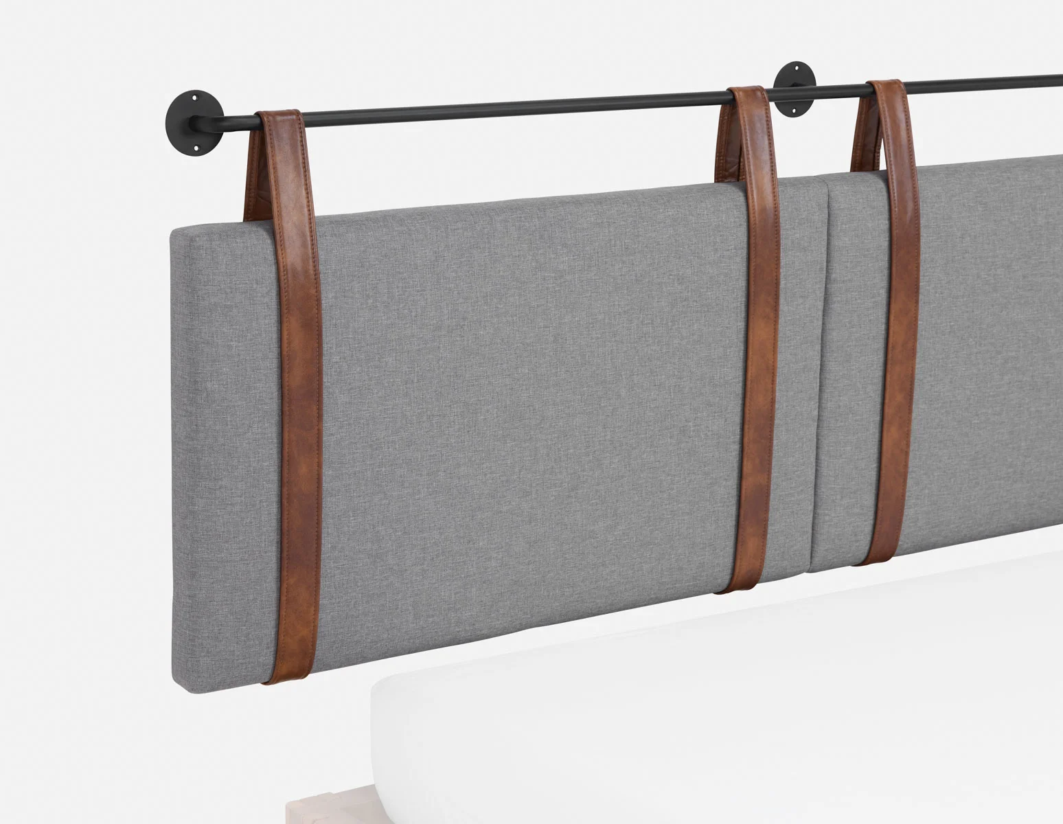 NINO — Modern suspended queen headboard - Image 7