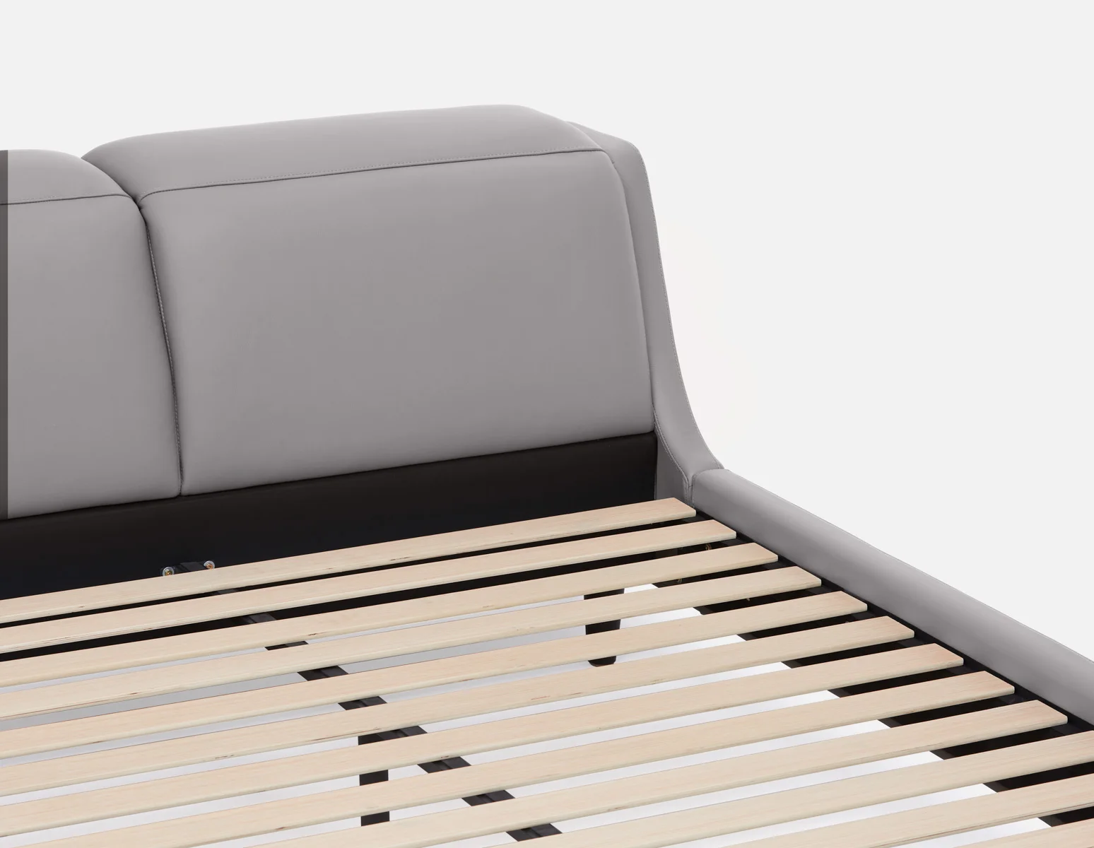 JONNAH — Leather queen size bed - Image 8