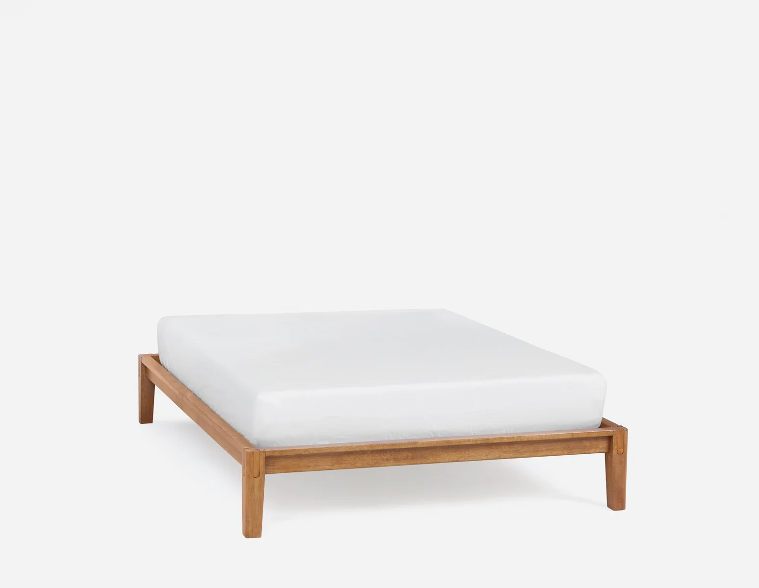 BENA — Mid-century modern double size bed frame (26-13-35-97) - Image 15