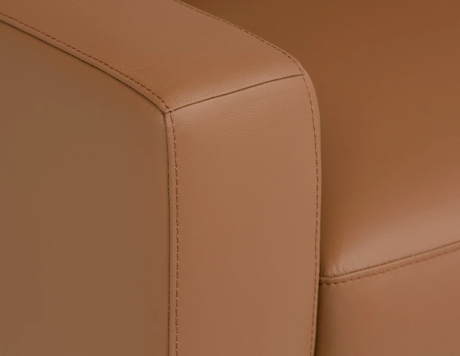 BETTA — 100% leather mid century sofa (17-62-70-31) - Image 5