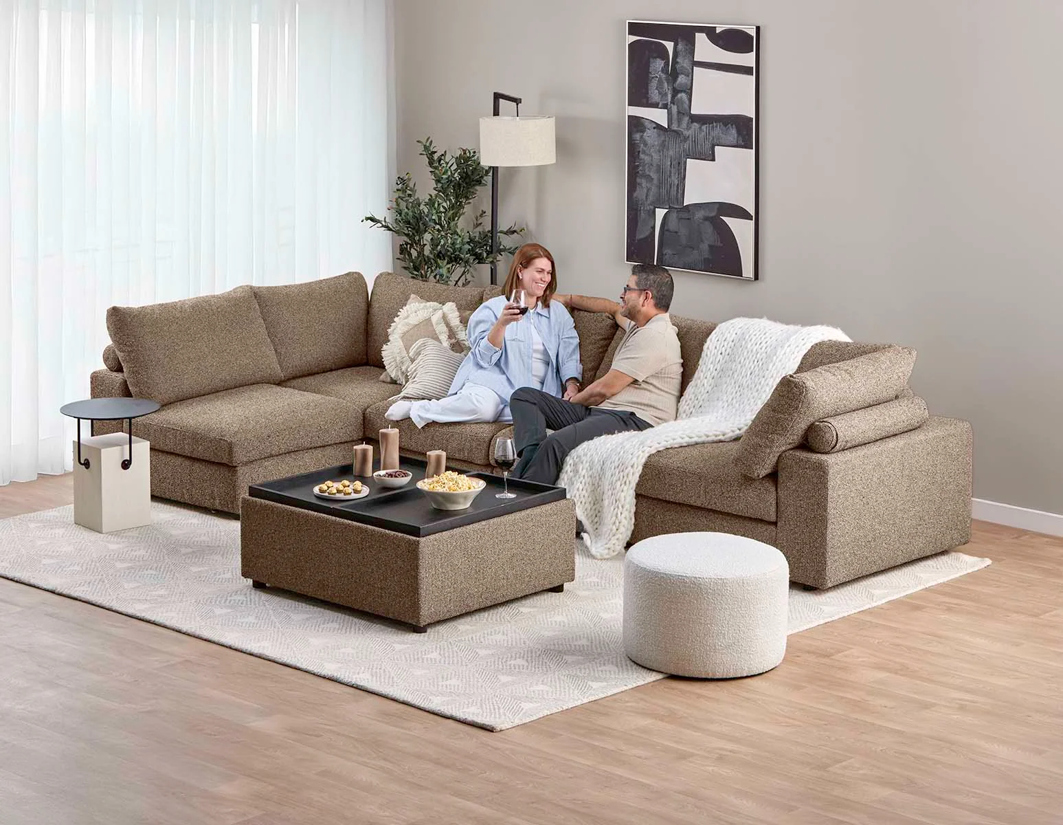 OLISA — 4-pc modular interchangeable sofa (14-34-75-52) - Image 11