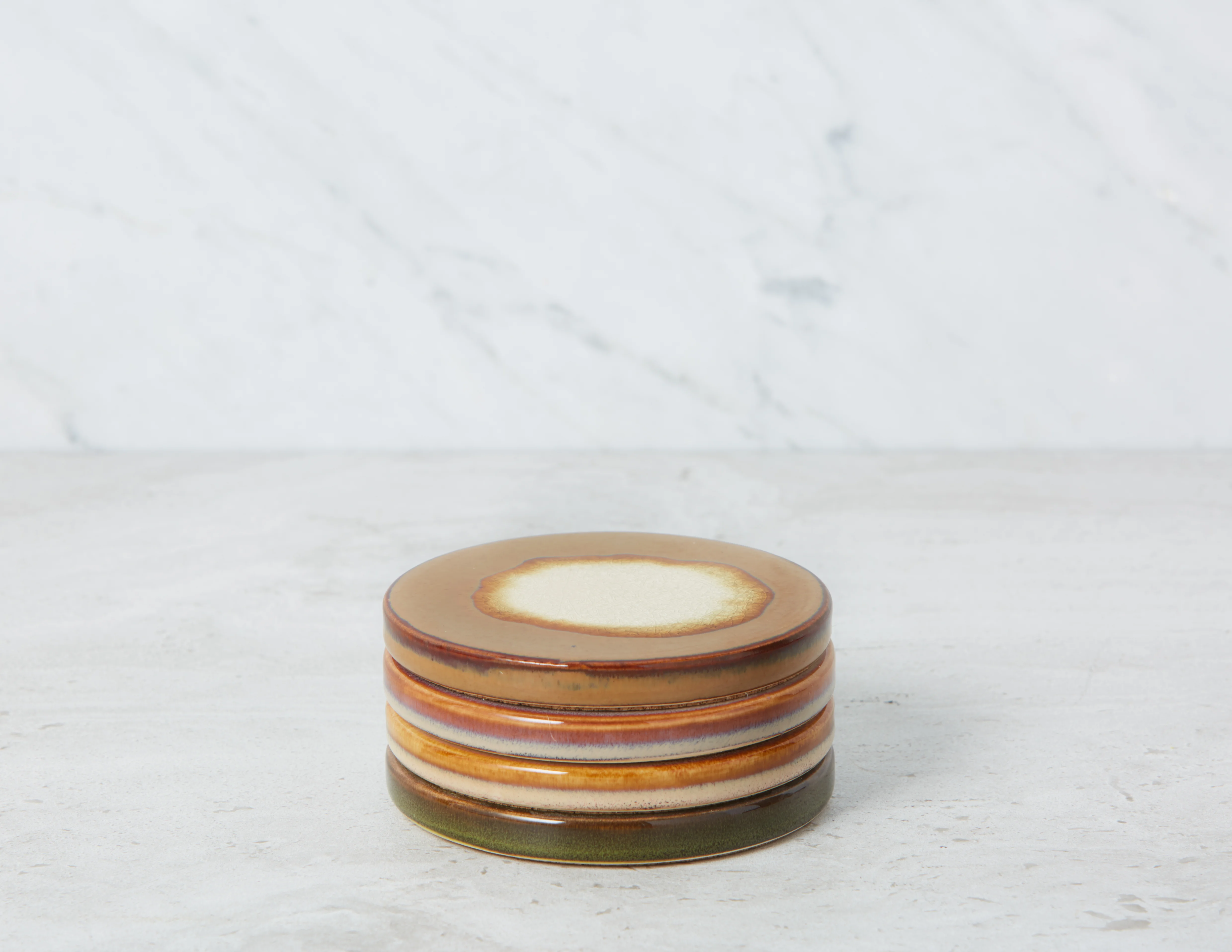 SAMARIA — Set of 4 ceramic coasters - Image 9