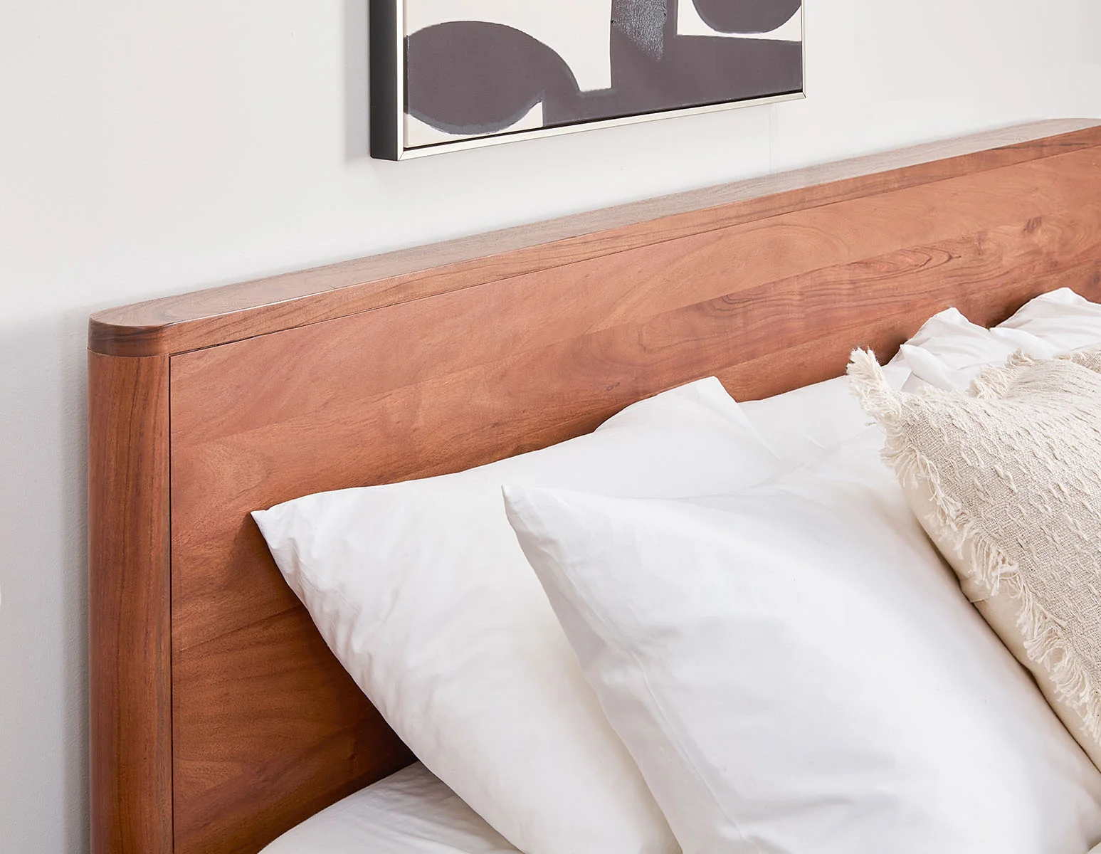 MUMBAI — Acacia wood king size bed - Image 11