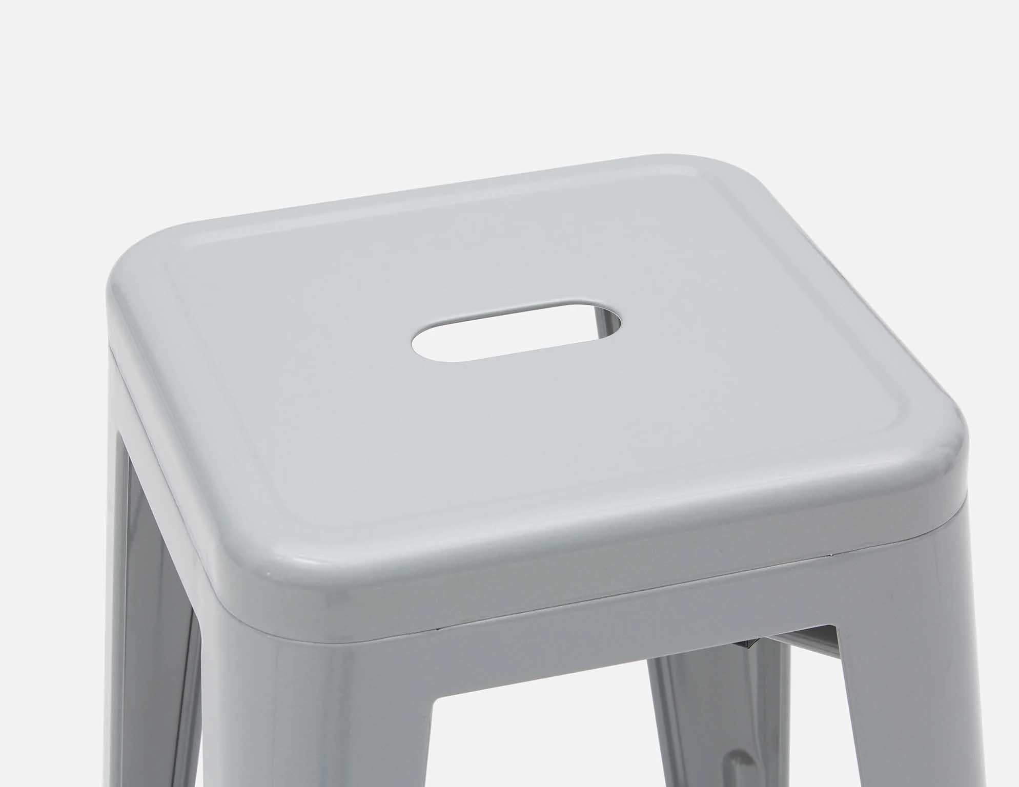 HUDSON — Iron counter stool 67 cm (92-15-15-30) - Image 2