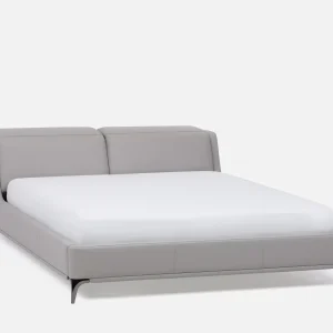 JONNAH — Leather king size bed (43-64-71-30-D)