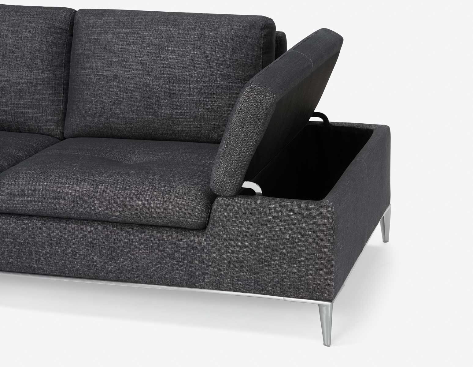 ANDREW — Left-facing sectional sofa in performance fabric (87-32-29-02) - Image 7