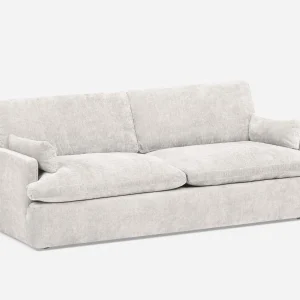 CHABLIS — Contemporary sofa 89" superior comfort (27-90-71-46)