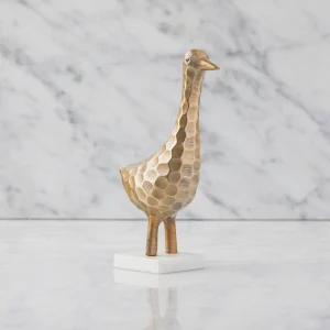 BEYA — Aluminum sculpture with marble base 22 cm