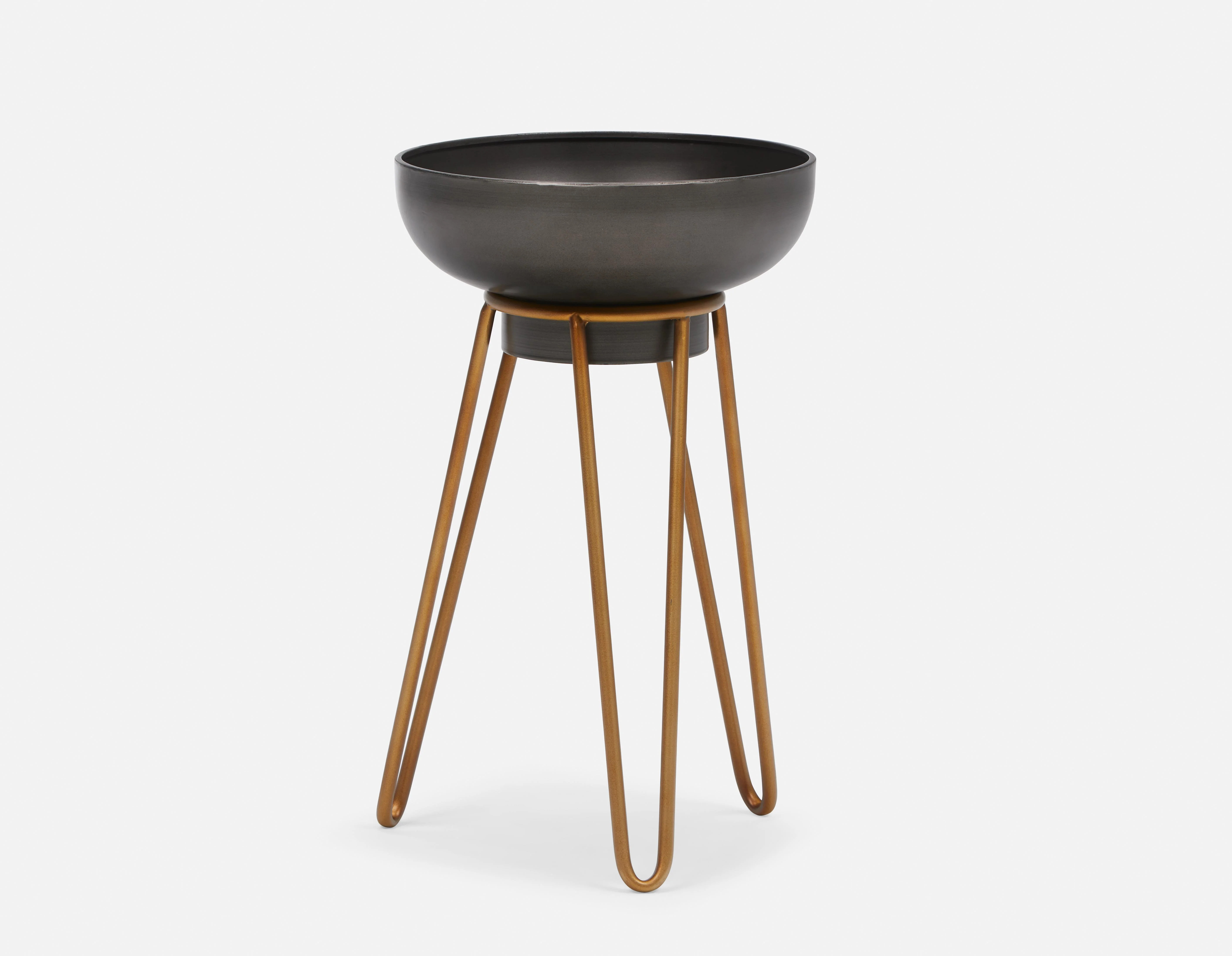 KUSHINA — Metal planter with stand 60 cm - Image 6