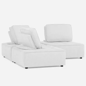 LEON — 3-pc modular interchangeable sofa (19-36-86-95)