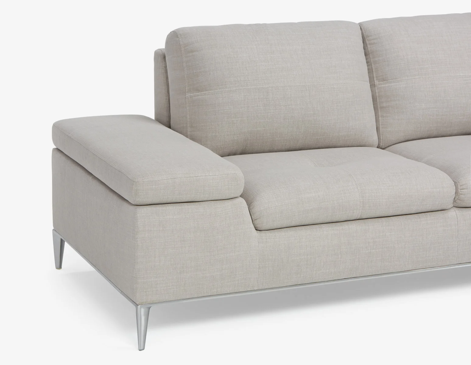 ANDREW — Right-facing sectional sofa in performance fabric (45-44-77-30) - Image 4
