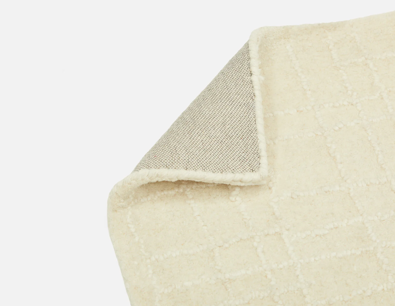 BOREAS — Hand tufted wool rug 6'x9' (13-76-46-34) - Image 2