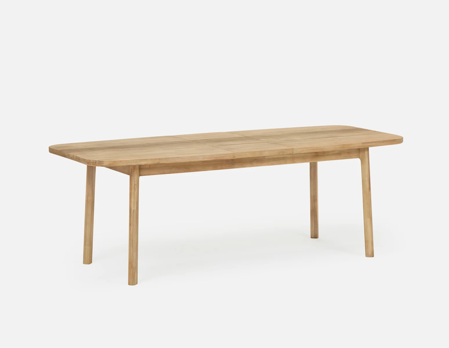 DALTON — Rustic farmhouse extendable acacia wood dining table 180cm - Image 3