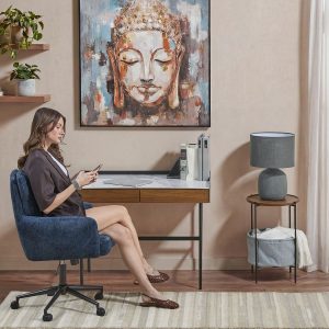 MARTIN — Desk with ceramic top (width: 100 cm)