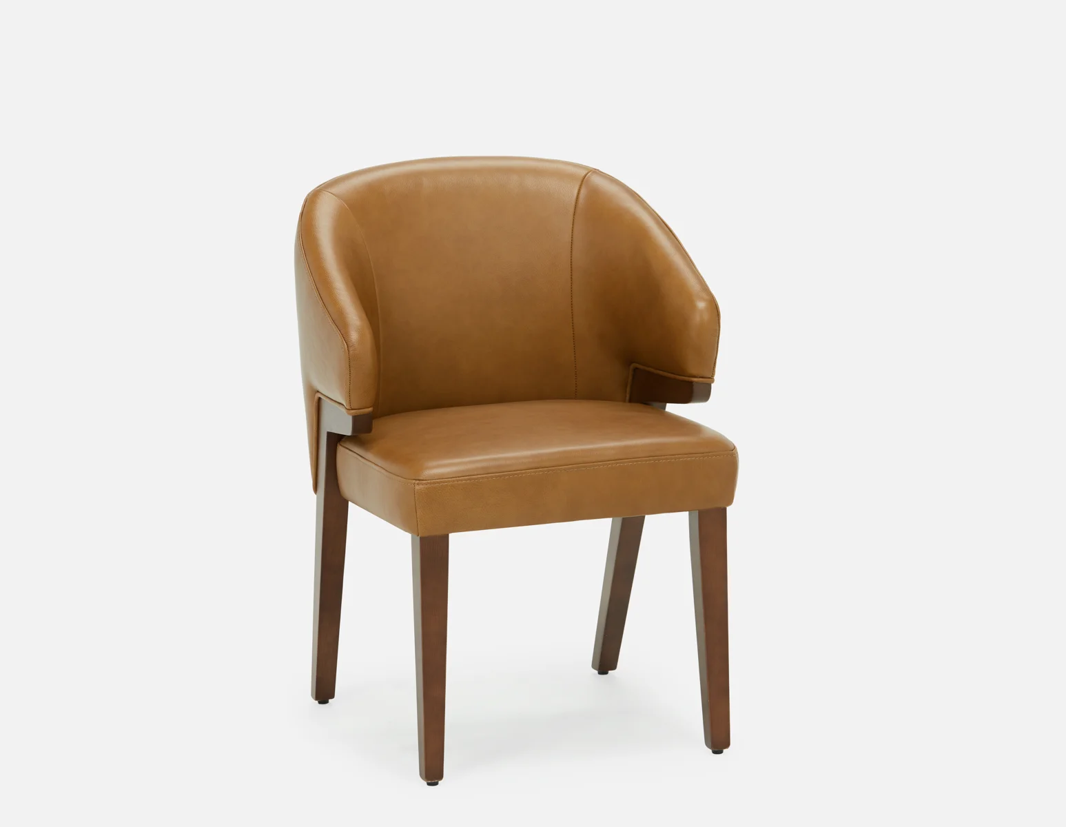 AKSEL — Leather dining chair (69-05-53-96) - Image 11