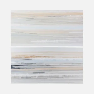 EMERIC — Set of 2 hand-painted artworks 200 cm x 200 cm