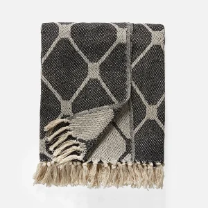 SENIA — Knit throw 130 cm x 170 cm