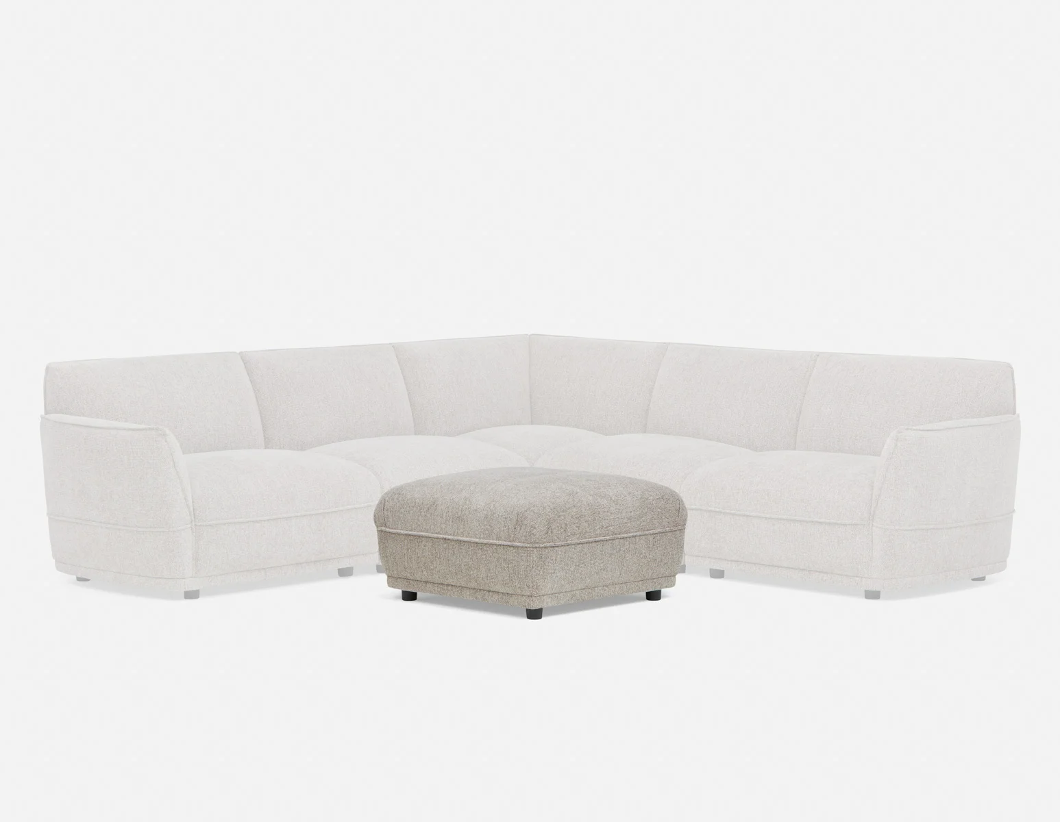 PAUL — Modern contemporary ottoman - Image 2