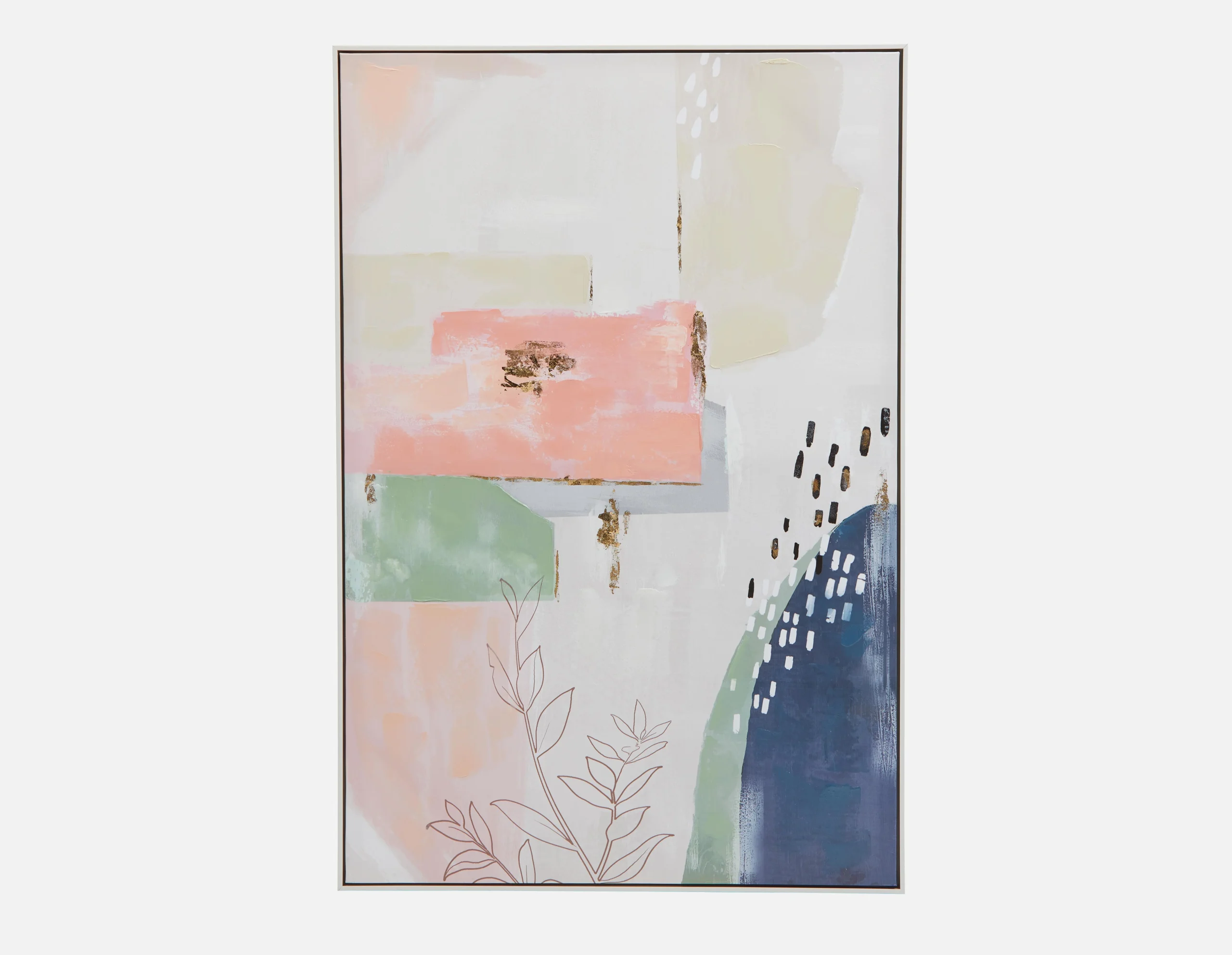 RENFREW — Acrylic painting 80 cm x 120 cm