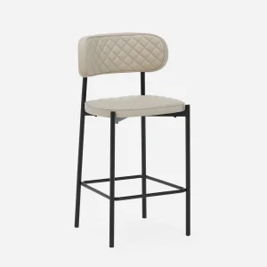 BERN — Mid-century modern counter stool (90-19-42-88)