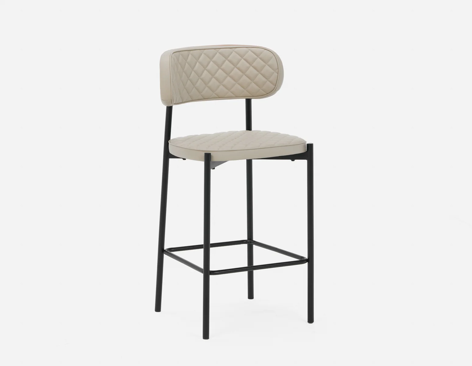 BERN — Mid-century modern counter stool (90-19-42-88)