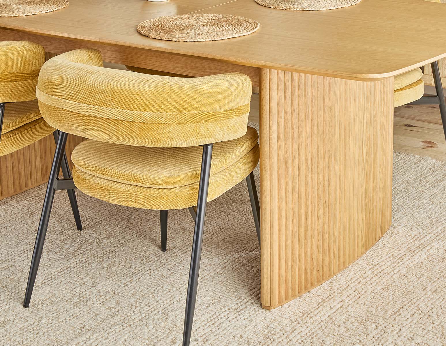 LESTER — Extendable dining table 180 cm to 220 cm (83-65-40-42-D) - Image 14