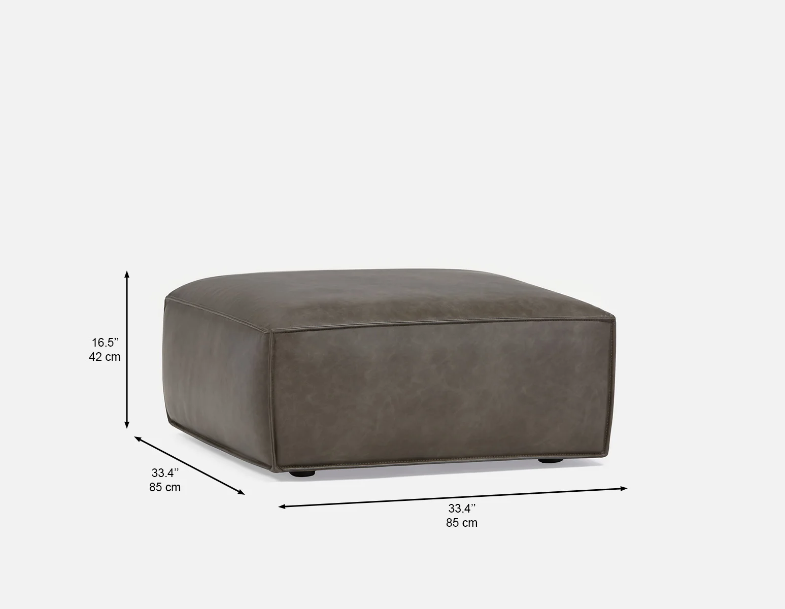 VARZY — Ottoman 86 cm (80-90-63-30) - Image 6