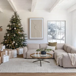 GABE — 5-pc apartment sized modular sectional sofa