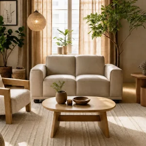 VIGO — 100% leather apartment sofa (71-99-64-88)