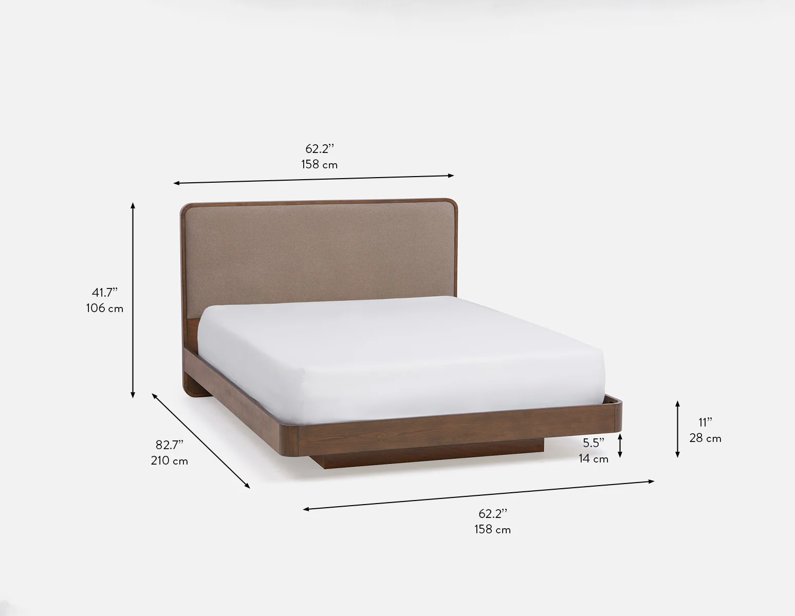 NOEMI — Floating queen size bed - Image 12