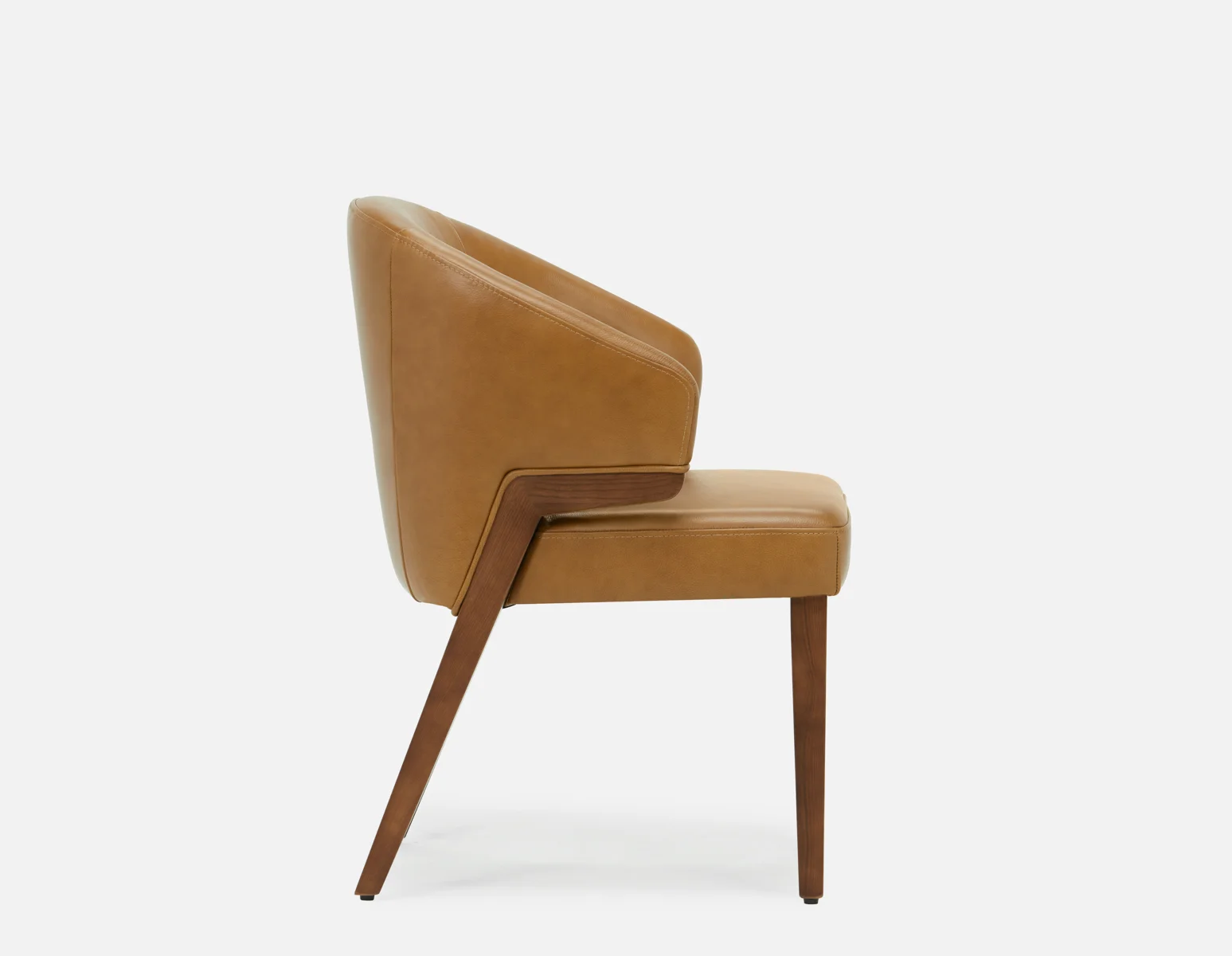 AKSEL — Leather dining chair (69-05-53-96) - Image 8